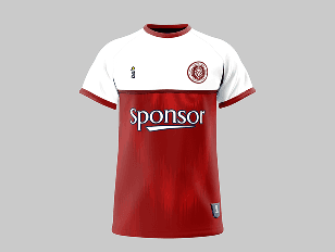 Premium football shirt template
