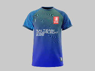 Yellow and black diagonal pattern running shirt template