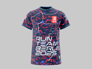 Abstract pattern running shirt template